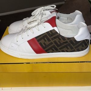 Men Fendi sneakers size 9.5. In great condition